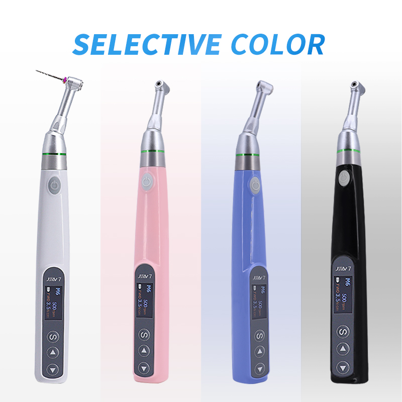 Wireless Dental EndoMotor with 16:1 Standard Contra Angle Type-C USB Rechargable