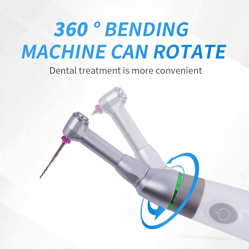 Wireless Dental EndoMotor with 16:1 Standard Contra Angle Type-C USB Rechargable - Image 3
