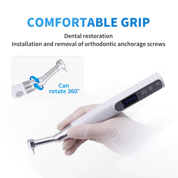 Wireless Dental Electric Implant Wrench Torque Motor & 16 Types of Screwdrivers Kit - Image 5