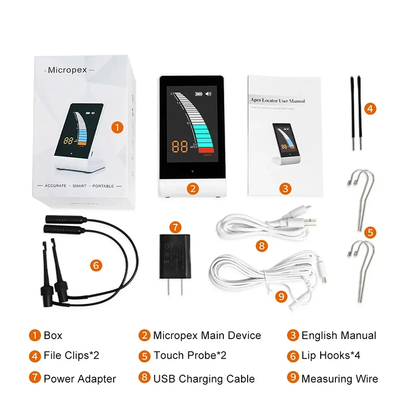 Dental Mini Apex Locator LCD Screen Root Canal Measurement Equipment - Image 5
