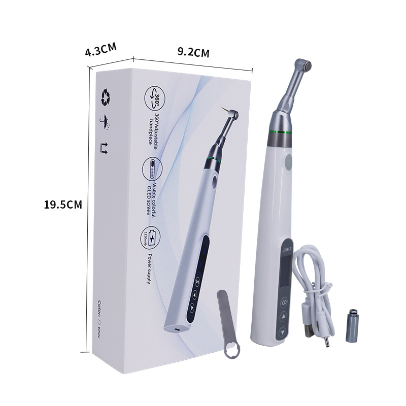 Wireless Dental EndoMotor with 16:1 Standard Contra Angle Type-C USB Rechargable - Image 6