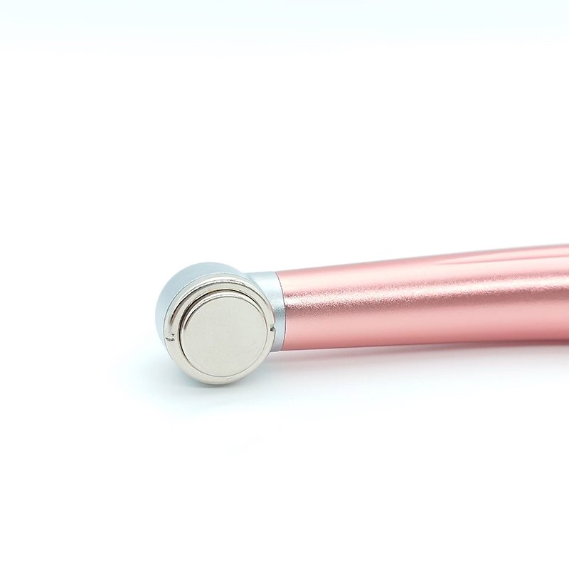 Single Water Spray High Speed Handpiece Aluminum Alloy Pink Handle - Image 4