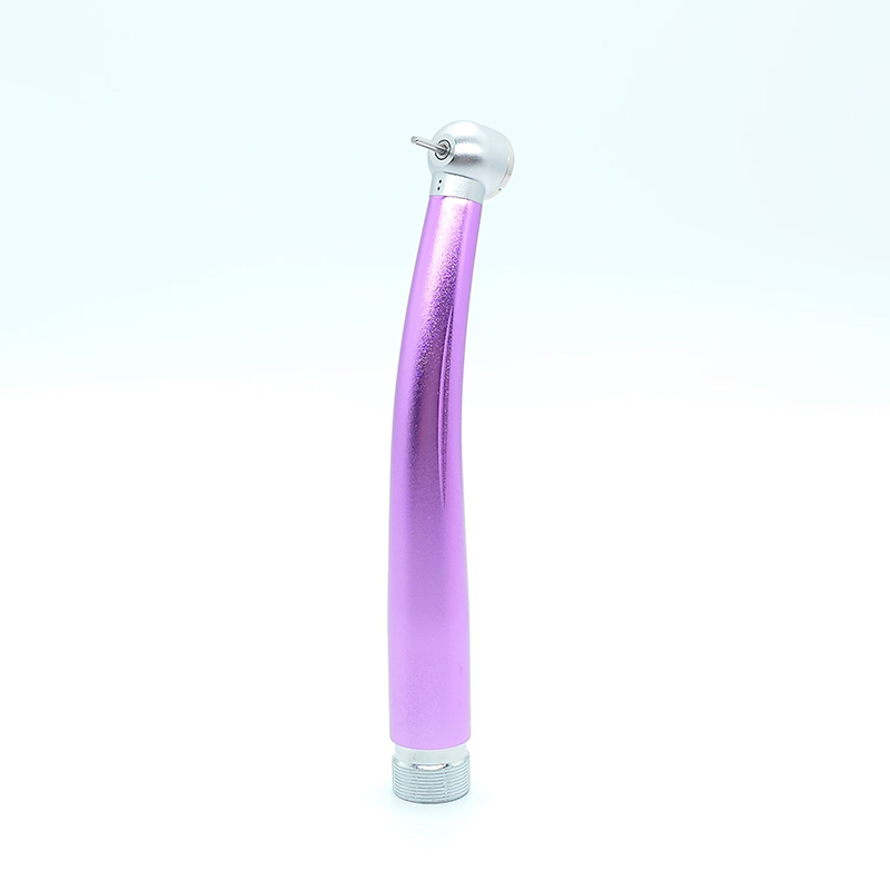 Single Water Spray High Speed Handpiece Aluminum Alloy Purple Handle