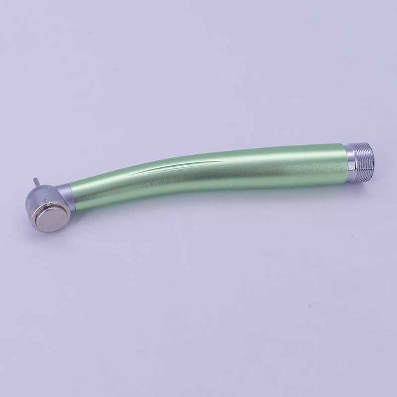 Single Water Spray High Speed Handpiece Aluminum Alloy Green Handle - Image 3