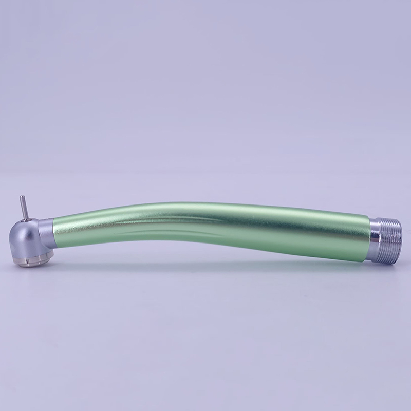 Single Water Spray High Speed Handpiece Aluminum Alloy Green Handle - Image 4