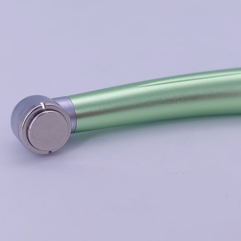 Single Water Spray High Speed Handpiece Aluminum Alloy Green Handle - Image 5
