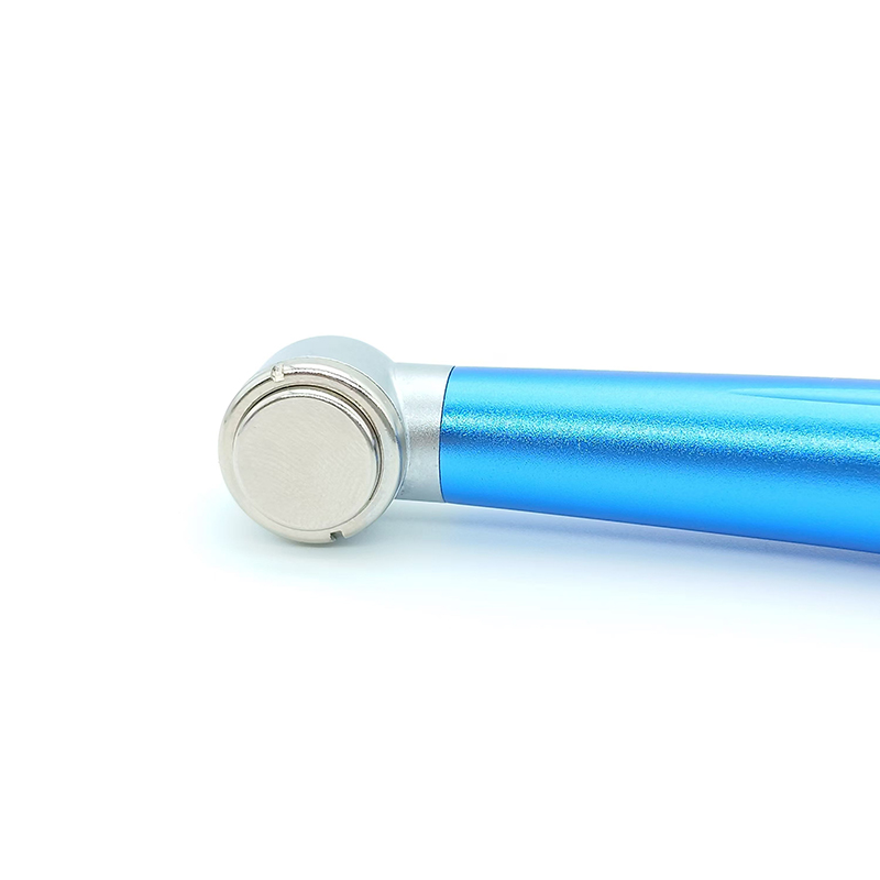 Single Water Spray High Speed Handpiece Aluminum Alloy Blue Handle - Image 4