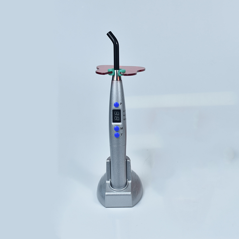 Dental 5W LED Wireless Curing Light Plastic Colorful Handle With Base - Image 8