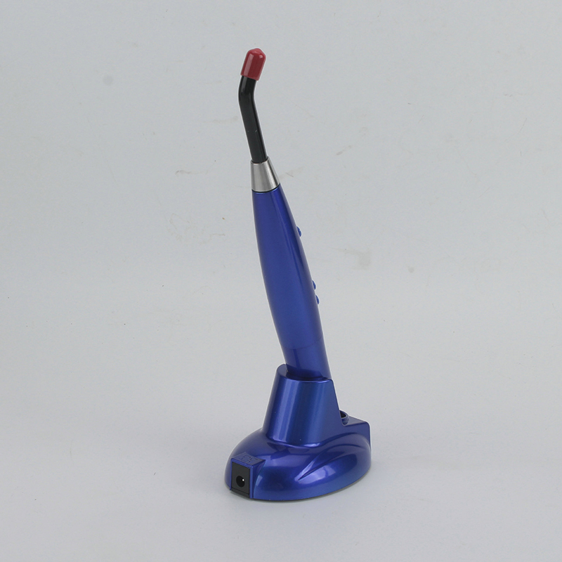 Dental 5W LED Wireless Curing Light Plastic Colorful Handle With Base - Image 10